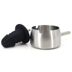 BDSMaster Cendrier Humain Humiliclop Inox